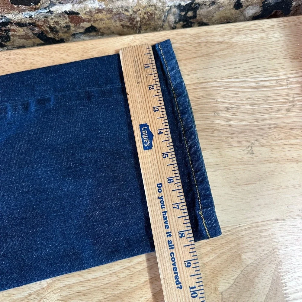 Levis 513 Jeans Blue Slim Straight Leg Denim Mens 38x32